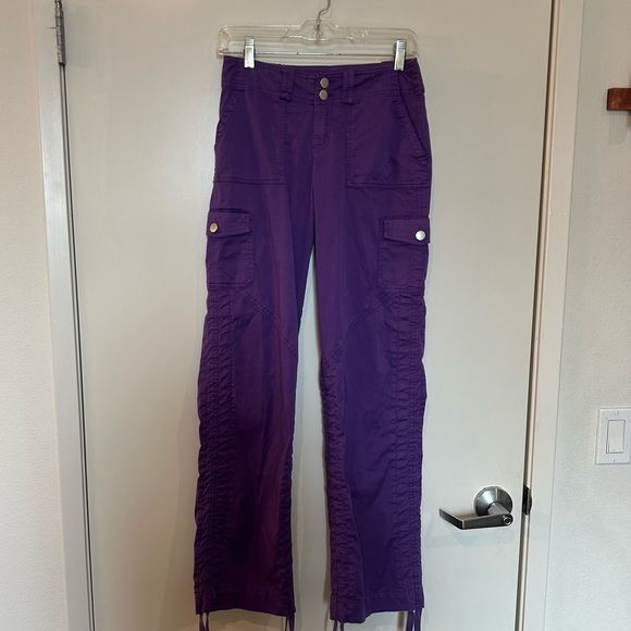 I.AM.GIA Women’s Deadstock Purple Ryder Cargo Pants / Trousers size XS - Picture 8 of 9